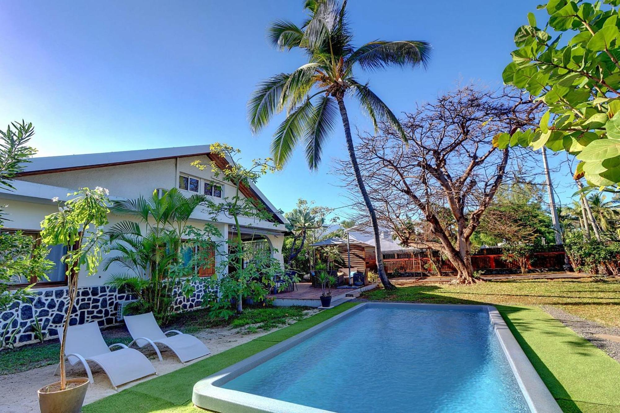 Villa L'Almendro - La Saline Le Bains Ngoại thất bức ảnh